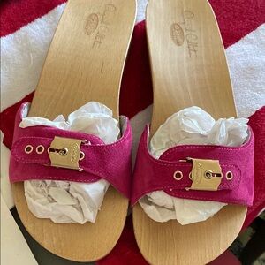 Dr Scholls Original Original Collection Pink Suede Shoes size 11
